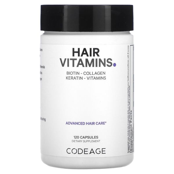 Hair Vitamins, 120 Capsules