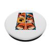 Comic Strips Art Fox Foxes PopSockets Adhesive PopGrip
