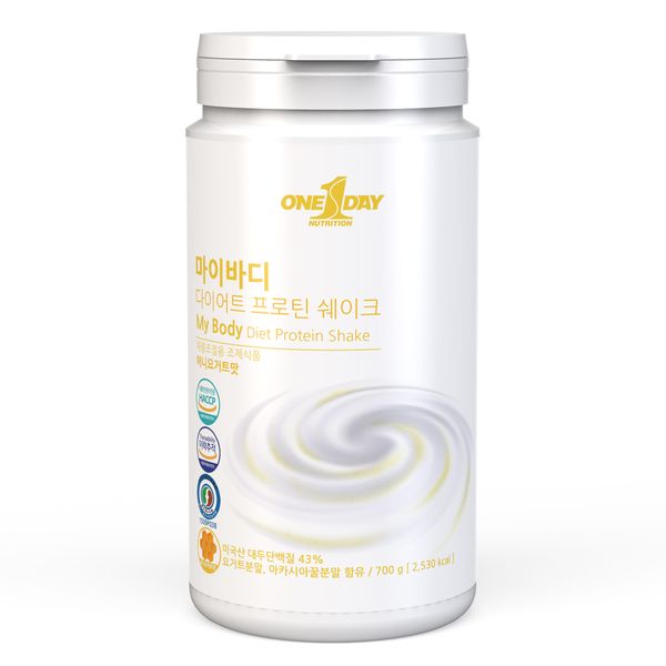 [One Day Nutrition] Diet Shake_Honey Yogurt Flavor, 1ea, 700g