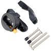 On-Guard Doberman-8029 Keyed Coil Lock - Black, 18.5 x 1.0 cm