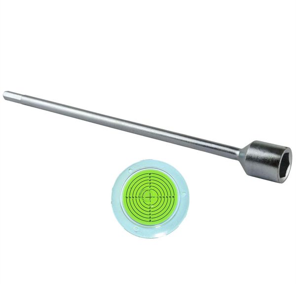 AB Tools Fast Caravan Corner Steady Led Cordless Drill Adapter & Easy Read Spirit Level