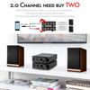Nobsound G2 Mini Digital Power Amplifier, 100W, Subwoofer Compatible, Full Frequency Amplifier, Power Amplifier