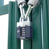 Henry Squire Warrior 4 Wheel Open Shackle Combination Padlock, 55 mm (Length)