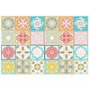 WALPLUS Wall Stickers-24 Pieces, Mixed, 15 x 15 cm