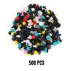 50PCS Mixed Auto Door Panel Clips Fixing Fastener Car Interior Trim Rivet