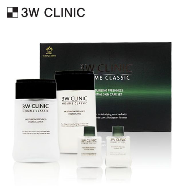 3W Clinic Homme Classic Essential Set of 2