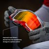 100% ACCURI 2 Goggle Neon/Orange - Mirror Silver Flash Lens