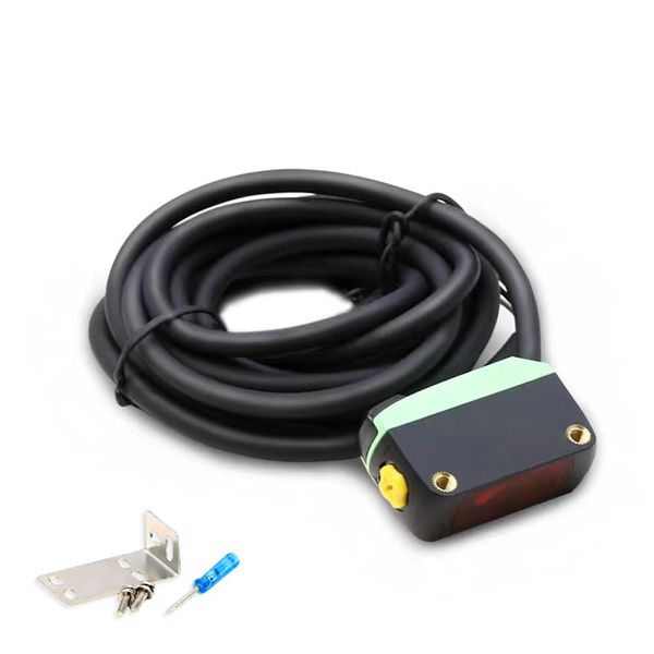 BGX-40N NPN Photoelectric Sensor Diffuse Reflection Square photoelectric Switch Sensor,LED Display Light Detection Distance 30-400MM