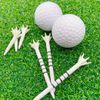 DAIYA GOLF TE-513 Tomahawk Tee Line & Short (Total 6 Pieces) White