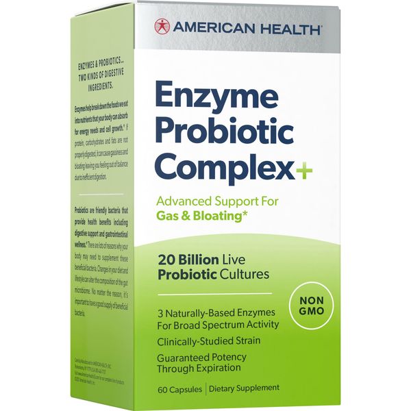 Enzyme Probiotic Complex Plus, 20 Billion Microorganisms - Clinically Studied...