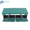 Chicken Nesting Boxes Metal 4 Hole Chicken Egg Laying Nesting Box With Perch
