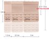 Red Snail 9PCS Bra Extender 2 Hook, 3 Hook, 4 Hook, Elastic Bra Extenders, Bra Extension Strap