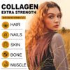 Hydrolyzed Collagen Gummies With Biotin,Vitamin C& E - Extra Strength 60 Gummies
