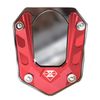 HAMILO Motorcycle Side Stand, Plate Type, Stable, Sinking Prevention, Fall Prevention