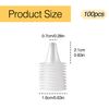 100Pcs Ear Thermometer Probe Covers,Thermometer-Caps,Lens Filter Protector,Refill Caps Replacement, for All BraunThermometer Models
