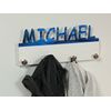 Personalized Coat Hanger Rack Bag Hat Towel Sweatshirt Hook Organizer Wall Decor