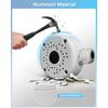 【Security Camera Junction Box】 Universal Bullet Security Camera Mount Bracket, IP66 Waterproof Metal Junction Box