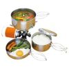 Hack Montana Outdoor Cooker Set of 4 - Silver
