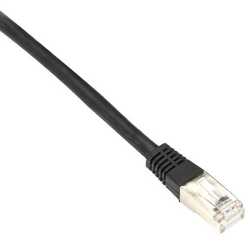 Black Box Cat6 250-MHz Shielded, Stranded Cable SSTP (PIMF), PVC, Black, 3-ft. (0.9-m) - 2.95 ft Category 6 Network Cable for Network Device - First End: 1 x RJ-45 Male Network - Second End: 1 x RJ-45