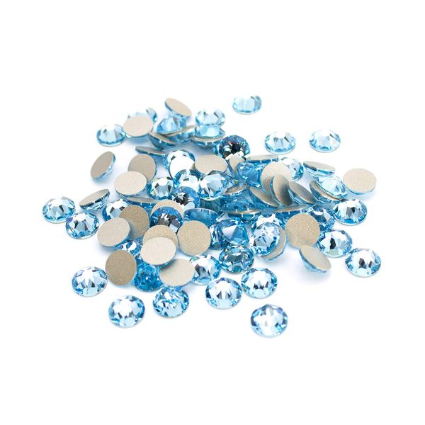 Swarovski 2088 Aquamarine ss12, 10 Count (Blue)