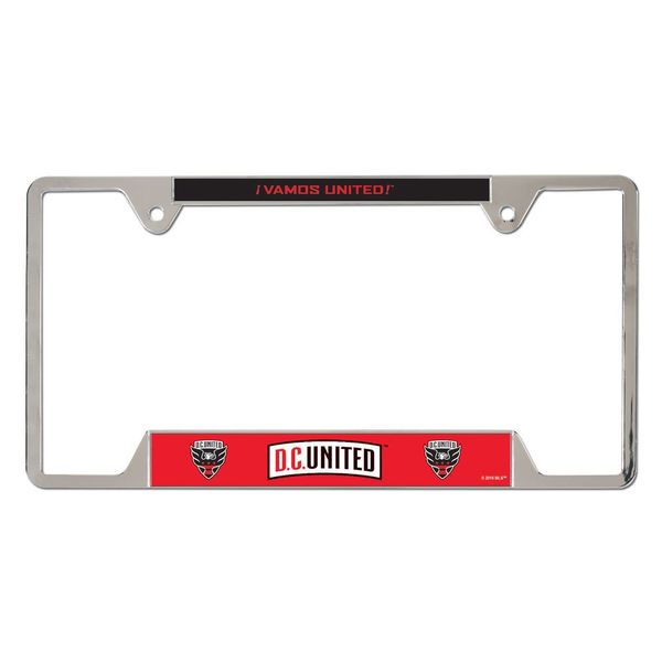 MLS DC United Metal License Plate Frame