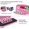 Hermitshell Nintendo Switch 2 Controller Hard Travel Case (Case Only) (Sizes: Small/Large) (Pink, Large)