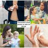 Handynaps Alcohol-Free Hand Wipes With Fresh Lemon Scent, Gentle On The Skin - Box of 100 Individually Wrapped Wipes For Adults and Kids, Travel Essentials