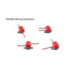 GLOSO Stud Type Circuit Breakers, Crosswise Bracket, Auto Reset (T1) - 1 Pack (50A) E517