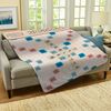 Let's Make Memories Personalized Plush Blanket - Scrabble Design for Couples - Romantic - 50x60