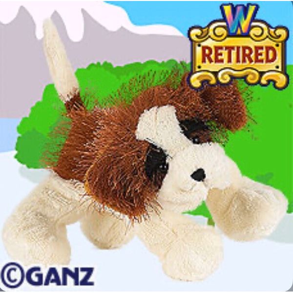 NWT Webkinz Original FULL SIZE Retired St. Bernard New With Code