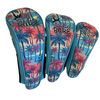 Birdie Babe Sunset Palms Head Covers Set of 3