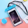 Universal Waterproof Mobile Phone Case Pouch Plastic Cover Smartphones (5Pack-MultiColor)