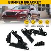 4PC For Altima 2013-2015 Front Bumper Bracket Retainer Plastic Hold Mount Guide