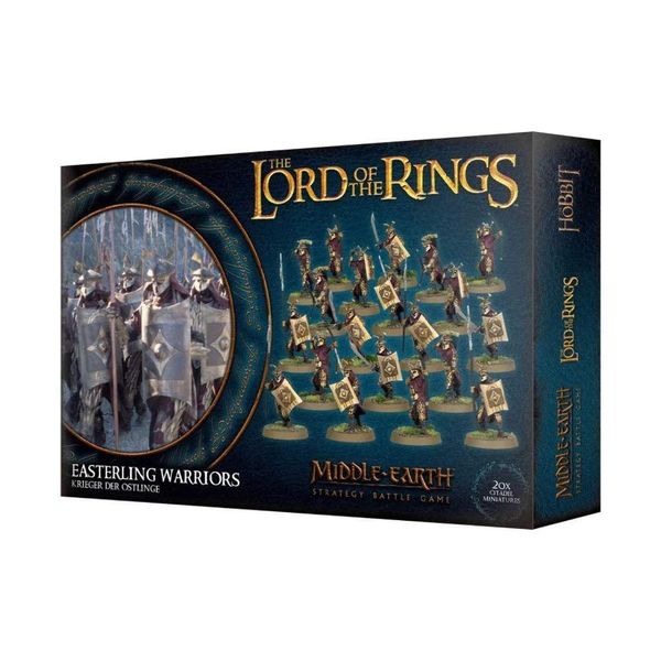 Games Workshop Warhammer Middle Earth - Easterling Warriors Black 99121464018