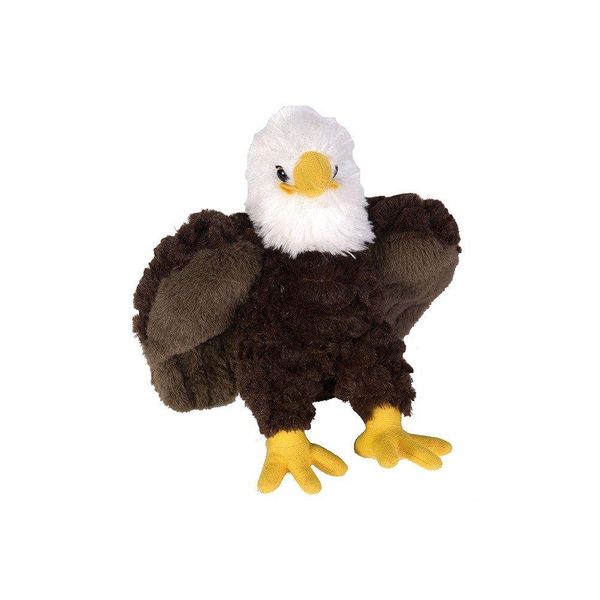 Wild Republic Bald Eagle Plush, Stuffed Animal, Plush Toy, Gifts for Kids, Cuddlekins 8 Inches