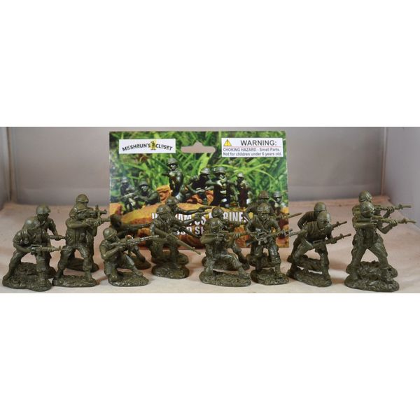 Toy Soldiers of San Diego TSSD Vietnam US Marines Set 29 Olive Drab Green Beret