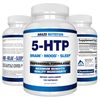 5-HTP 200 MG Plus Calcium for Mood, Sleep – Supports Calm and Relaxed Mood – 99% High Purity – 120 Capsules – Arazo Nutrition