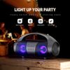 High Power Outdoor Bluetooth Wireless Speaker with RGB Light