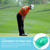 VORCOOL 2 Pieces Golf Ball Marker Liner Golf Ball Marker (Green)
