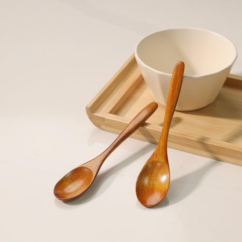 YOSHIKI YK-S2 Wooden Spoons, Wooden Spoons, Set of 2, Spoons, Curry Spoons, Tea Spoons, Lunch Boxes, Lightweight Spoons, SDGs Explorer