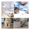 2PCS USB RECHARGEABLE SUPER LASER POINTER PEN 3in1 Cat Pet Toy Red UV Flashlight