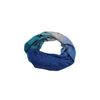 QUEEN HELENA Warmer Winterschal mit Strass Damen SC22-4 blau, Einheitsgröße