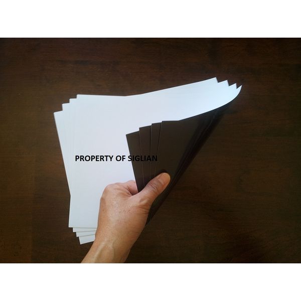 Laser Printable Magnet  Sheets (10 pcs MATTE)