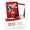 Olivia Samuel 20 x Karaoke Party Invitations from Ready to Write with Envelopes