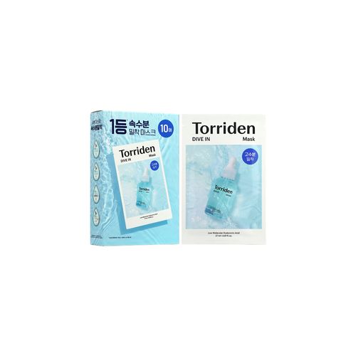 Torriden Dive In Low Molecular Hyaluronic Acid Mask 10piece
