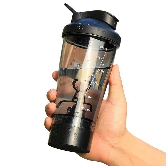 450ML Portable Electric Mixing Cup Automatic Stirring Milkshake Coffee  Protein