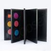 Coosei 4-Layer Book Shaped Magnetic Eyeshadow Palette Large Empty Makeup Storage Box