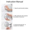 8pcs Heavy Duty Suction Cup Hook Transparent Suction Cup Wall Hanger Kitchen
