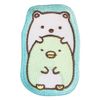 Small Planet SXAP904 Sumikko Gurashi Patch, White Bear and Penguin, Polyester, Rayon, Nylon