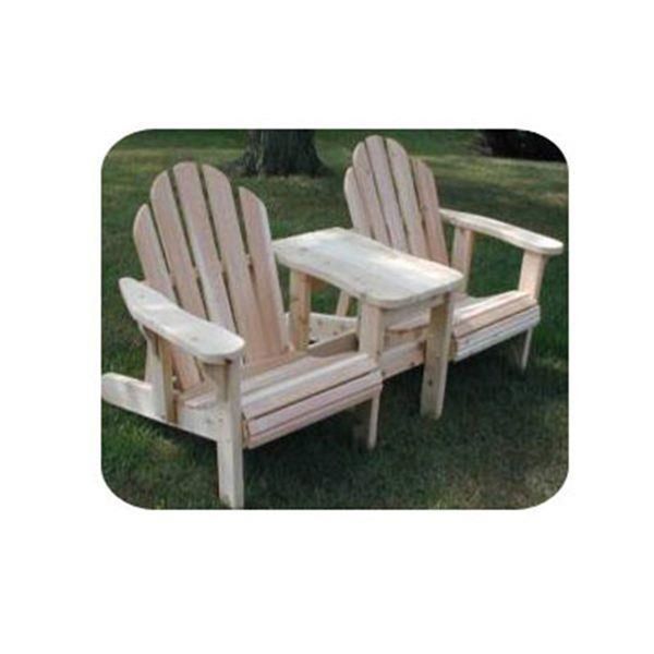 WOODCRAFT Project Paper Plan to Build Twin Adjustable Adirondack Chair